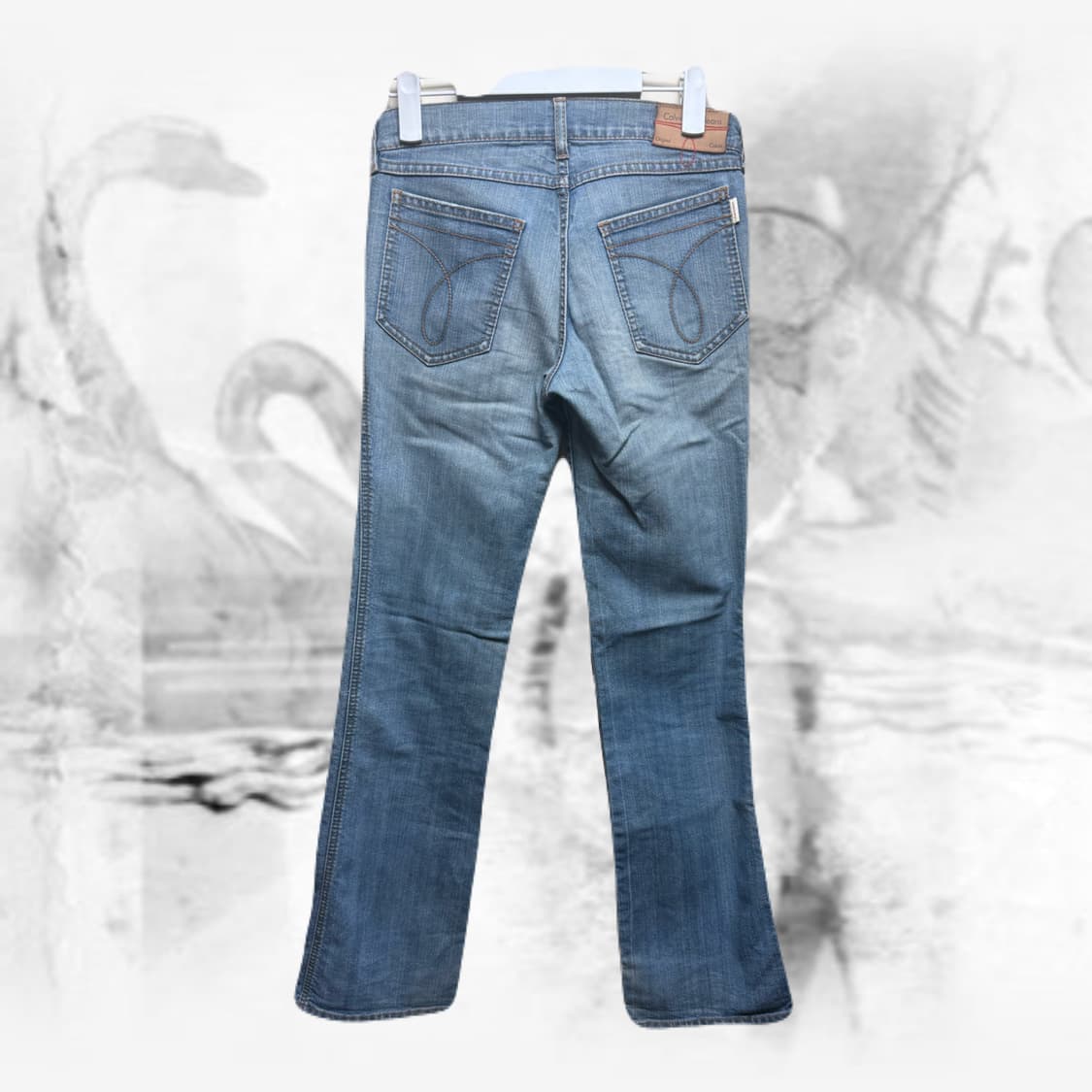 캘빈클라인 세미 부츠컷 데님 팬츠 상품이미지2