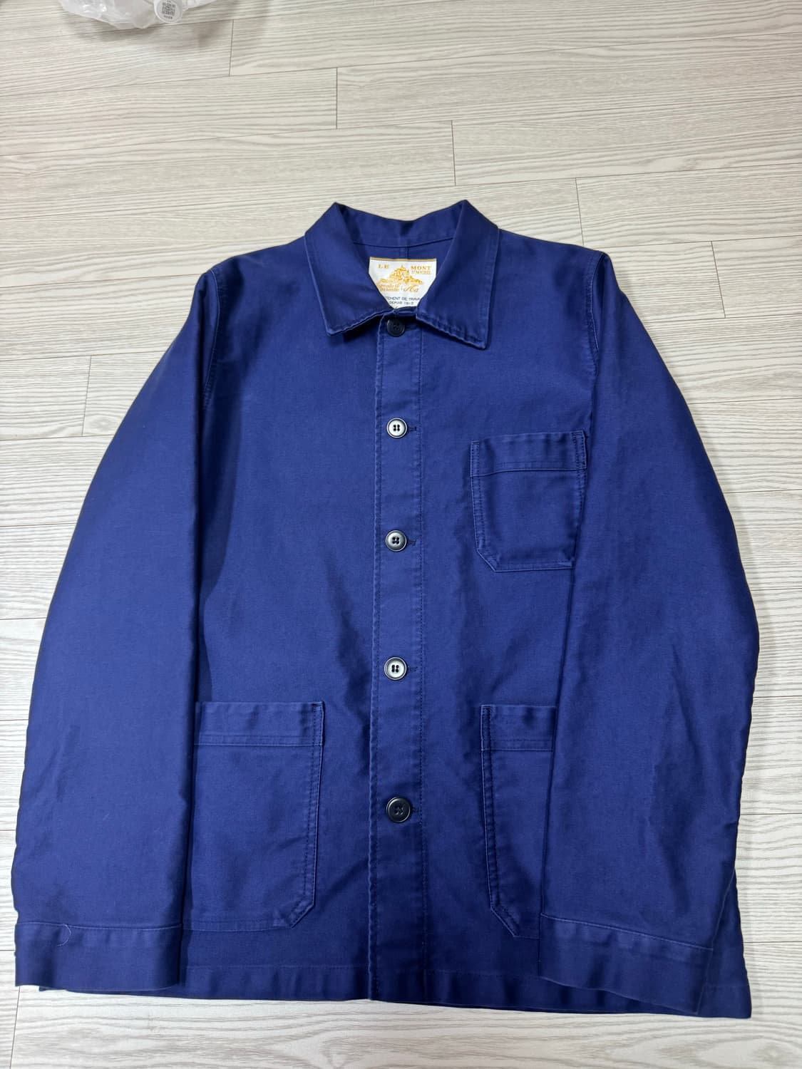 르몽생미셸 워크 자켓 블루 사이즈M 상품이미지1