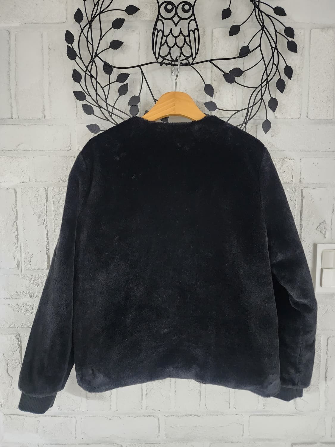 디스커버리 블랙 퍼 자켓 상품이미지2