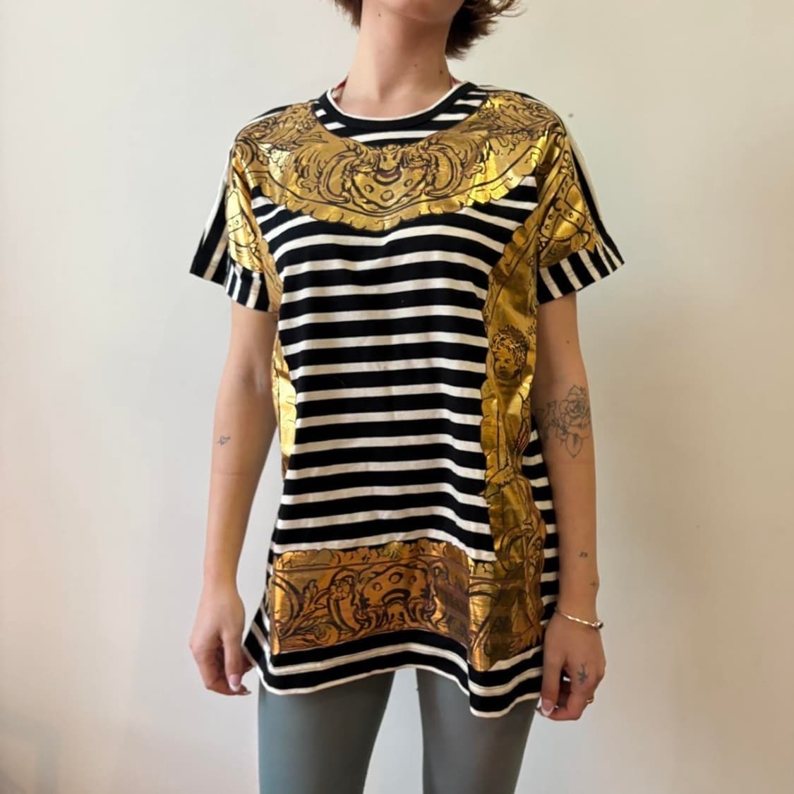 Vivienne westwood 80s 빈티지 프레임 티셔츠 상품이미지2