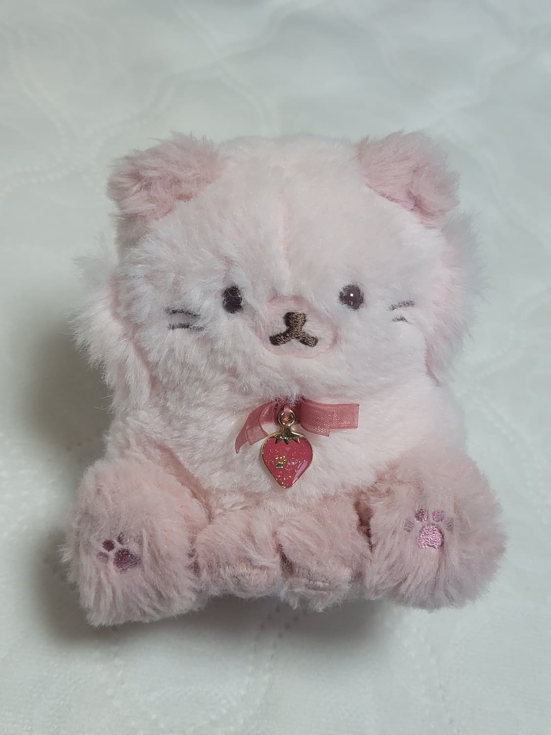 리락쿠마 코리락쿠마 스트로베리캣 마스코트 고전인형 코코아캣 코구마 고양이 상품이미지1