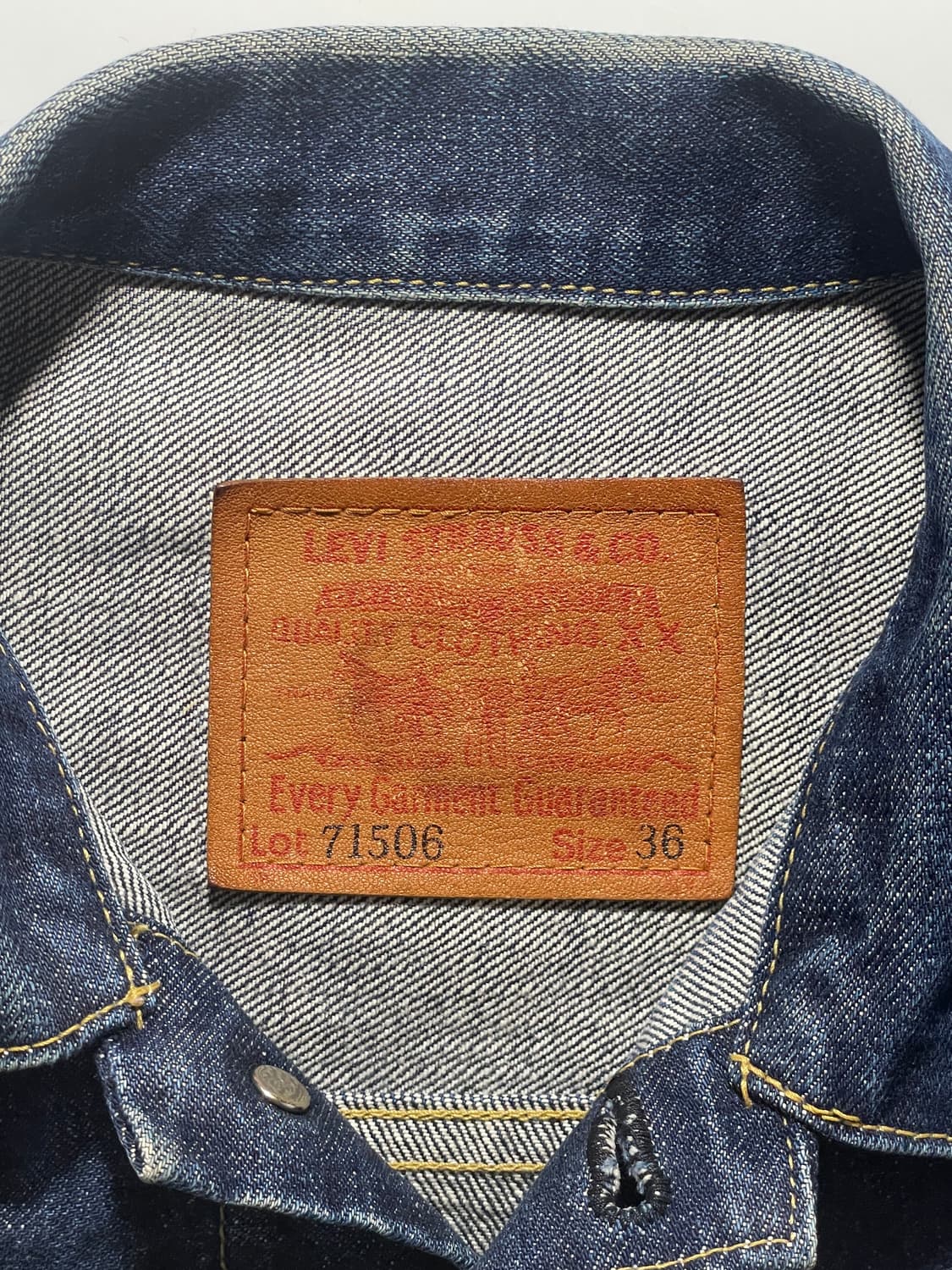 LVC 71506 1st Denim Jacket 상품이미지4