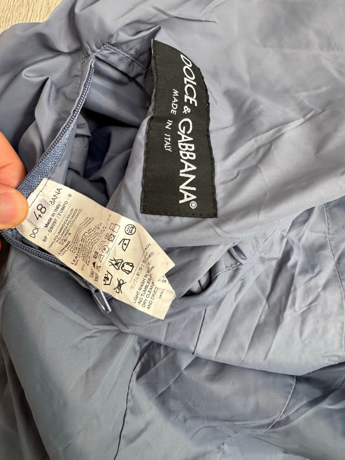 돌체앤가바나 바이커 점퍼 상품이미지7