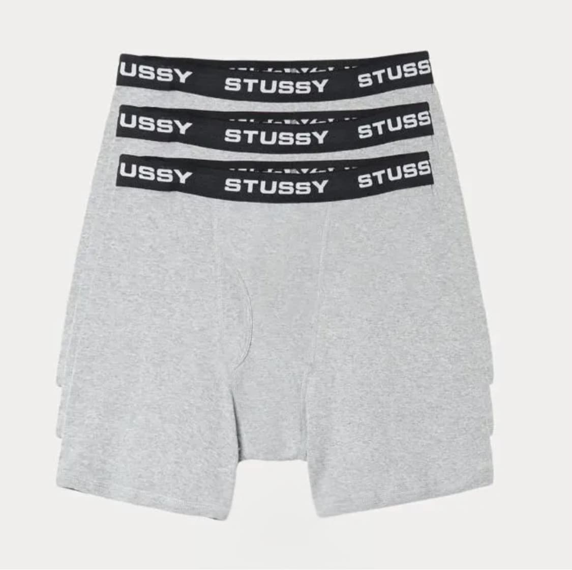 스투시 박서 브리프 3개입 Gray 사이즈L 상품이미지1