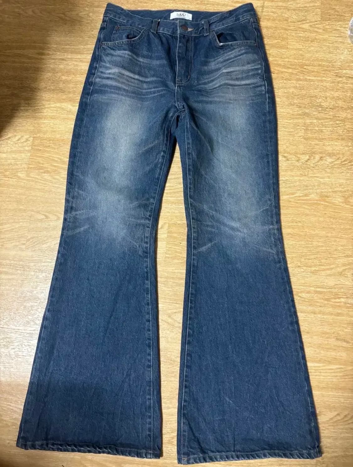 엘무드 / 잔느 플레어 데님 블루 / 48 상품이미지3