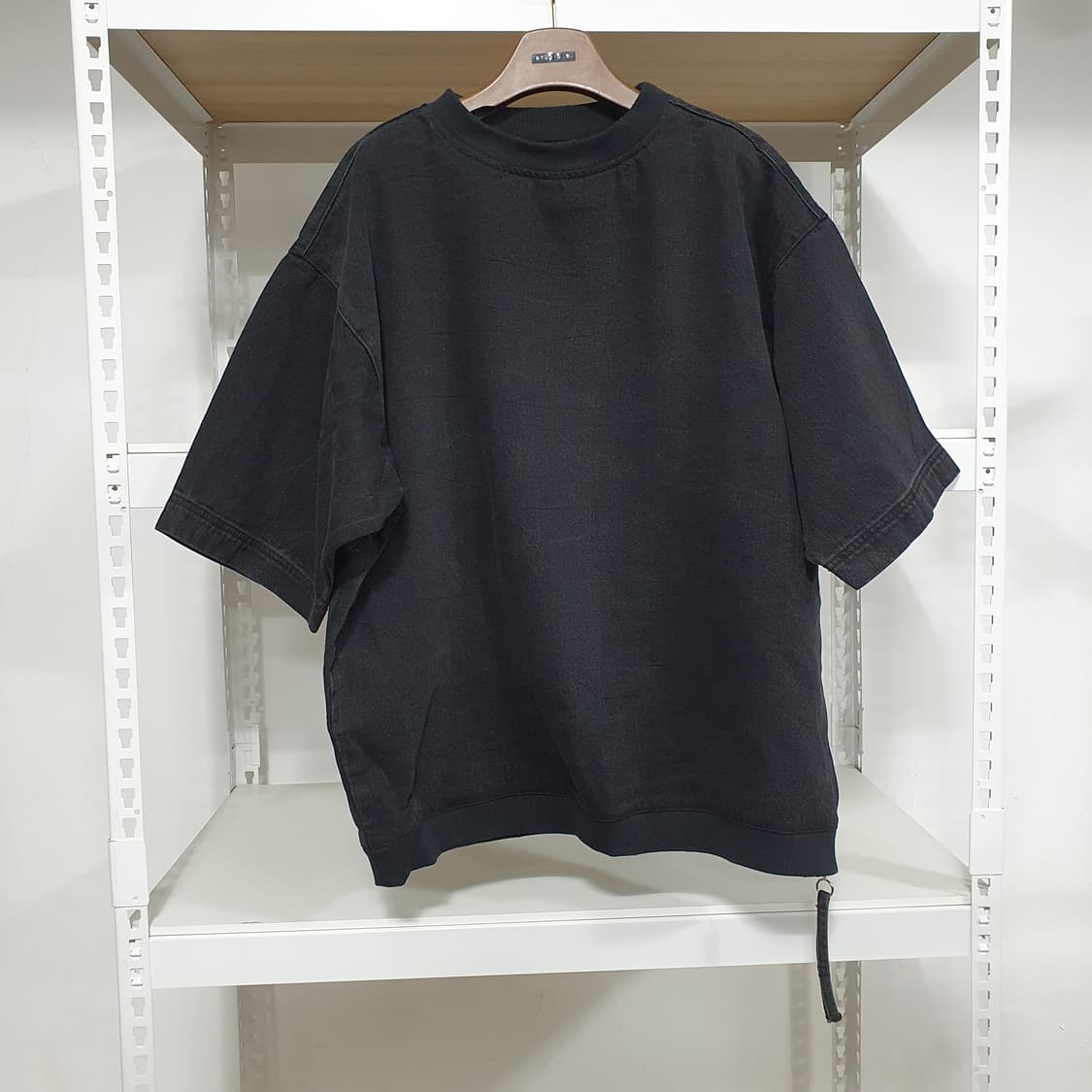 (새상품) 자라 데님 반팔 맨투맨 M 상품이미지1