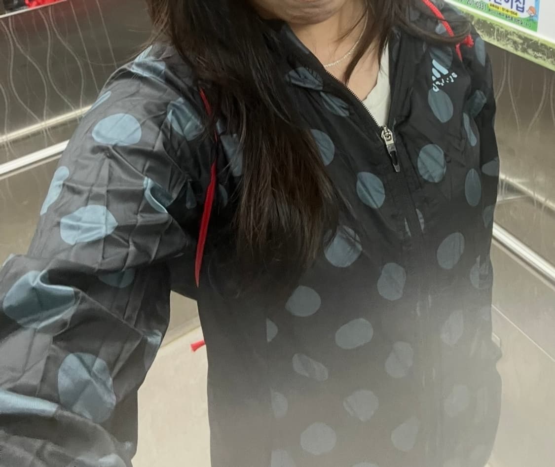 아디다스 도트 바람막이 상품이미지2