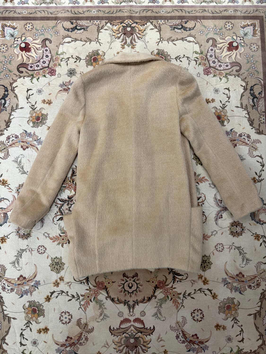 vtg 알파카 하이넥코트 상품이미지2