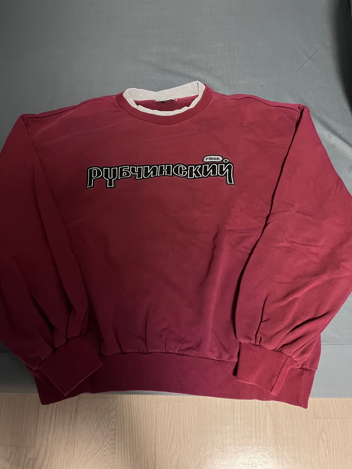 gosha 고샤 더블카라 맨투맨 L 상품이미지2