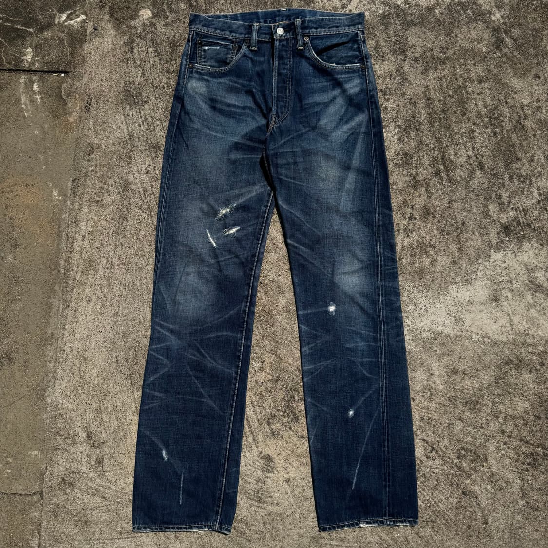 [32] Levis 리바이스 55501 셀비지 데님 팬츠 상품이미지1