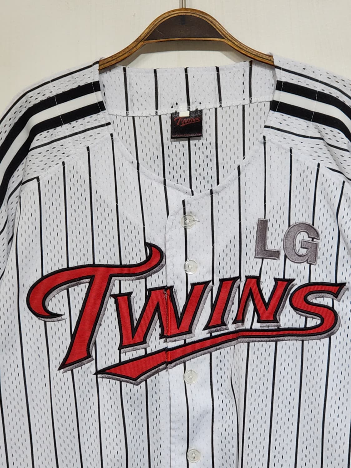 (XL) LG 트윈스 야구져지 반팔 엘지 정광태 유니폼  상품이미지2