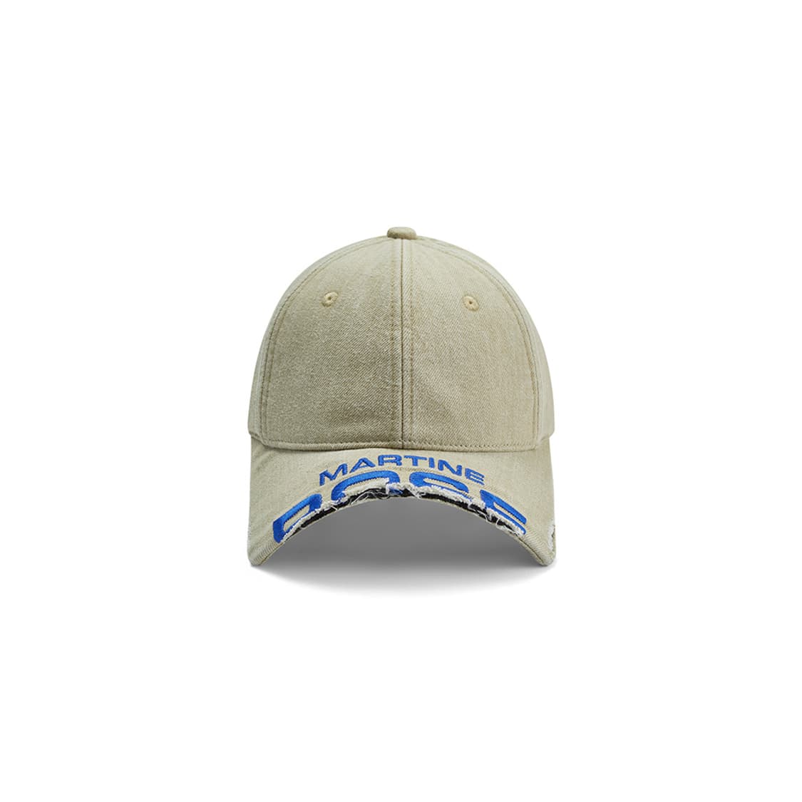 [OS]Martine rose cut peak cap Beige 상품이미지1