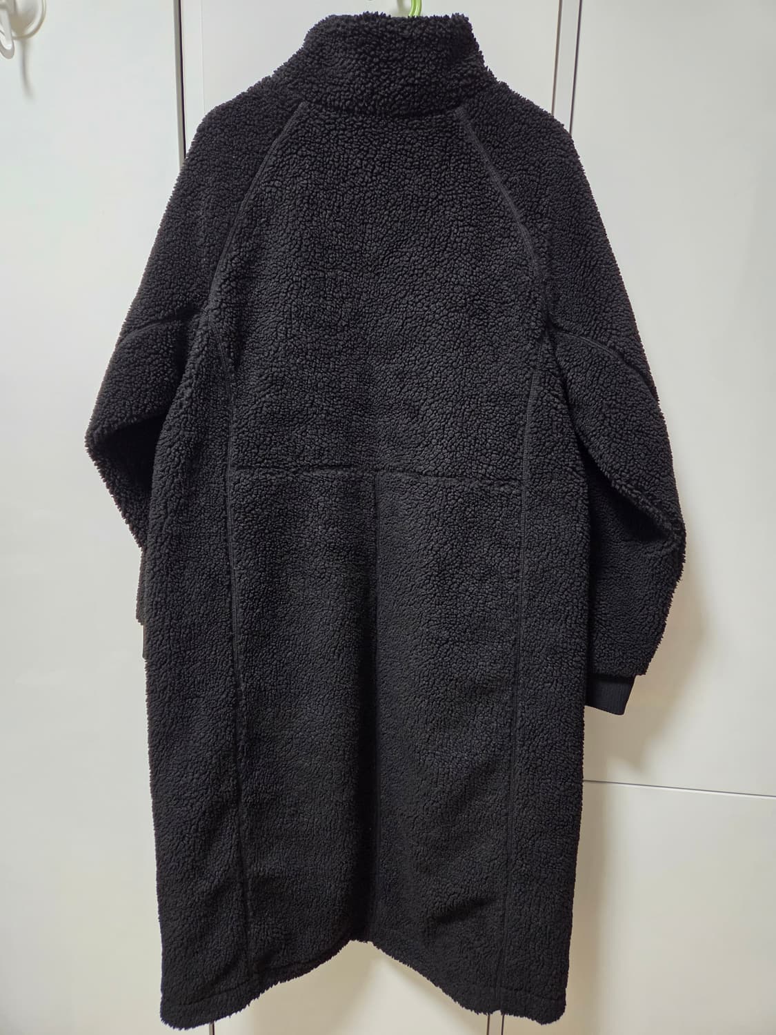 안다르 서스테이너블 쉐르파 롱 코트 상품이미지2