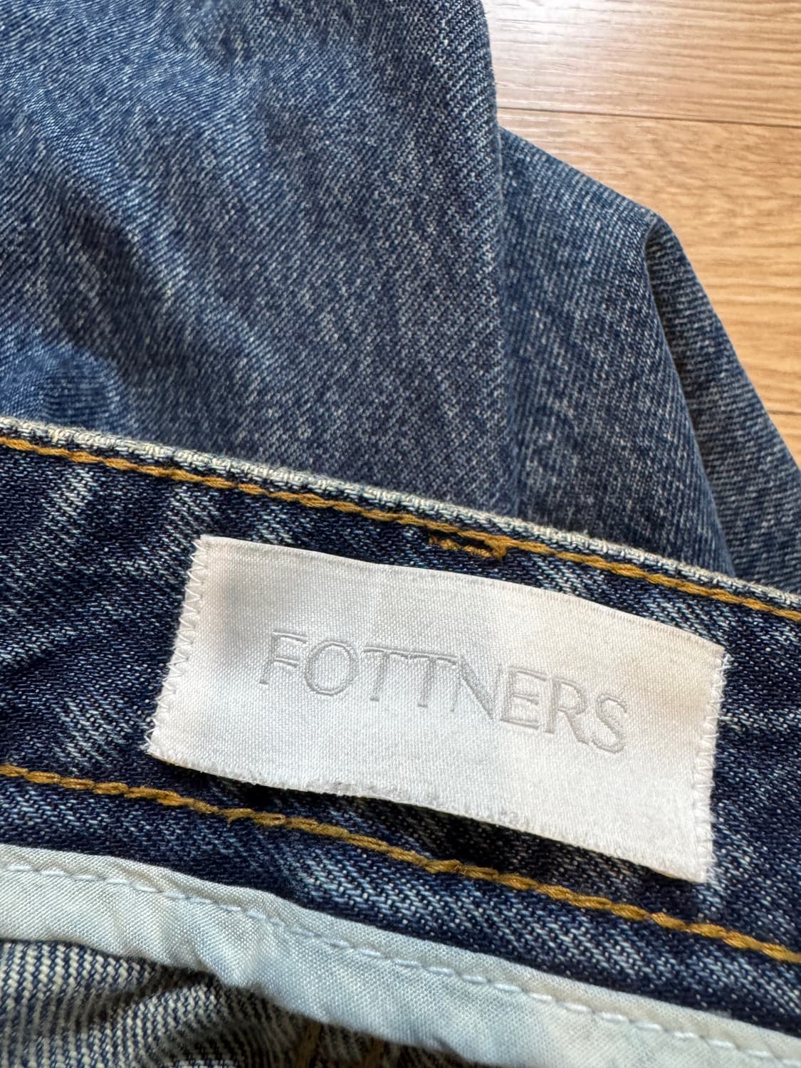 포트너스 테일러드 테이퍼드 d블루 진  상품이미지6