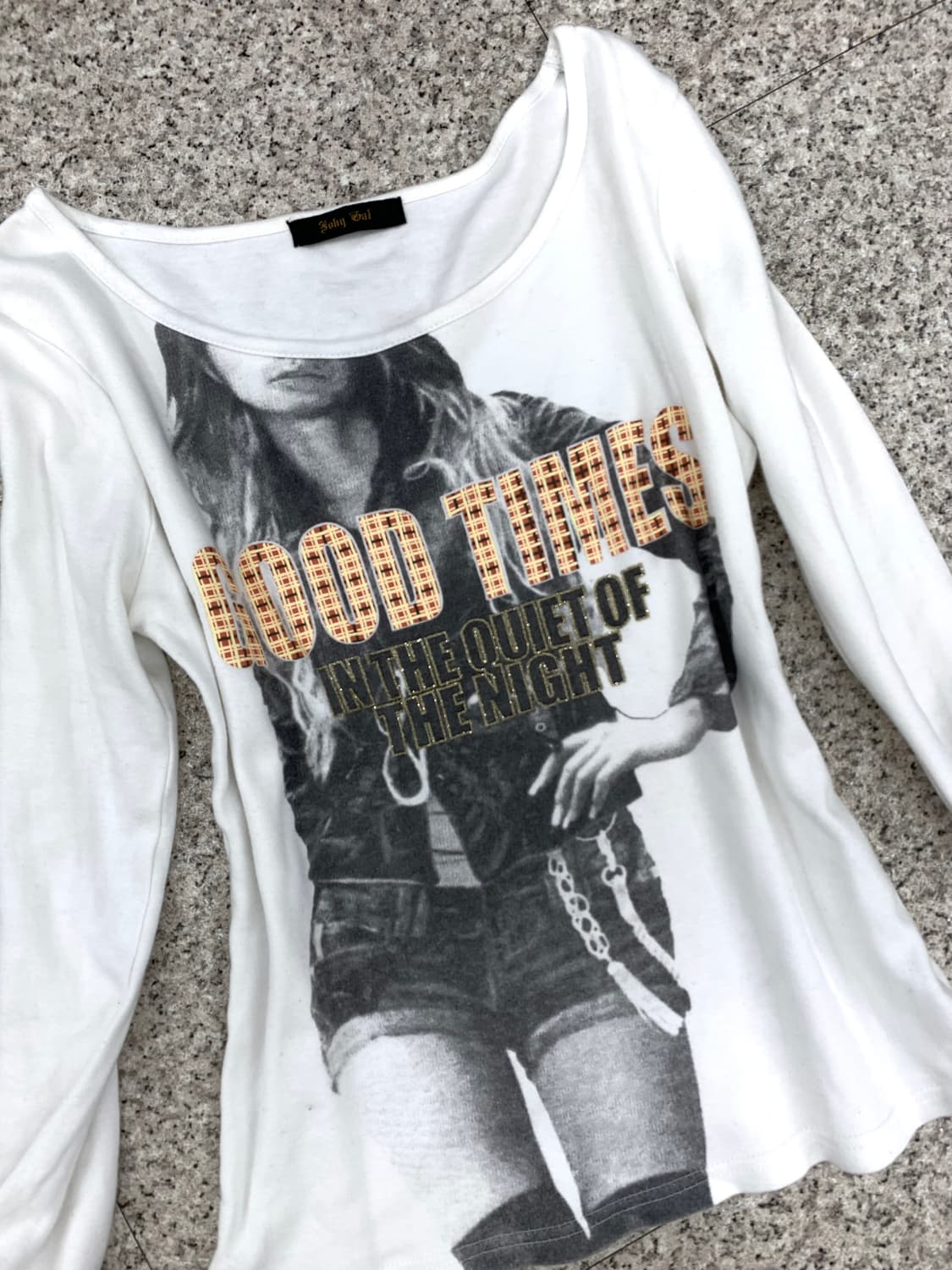 Joky gal y2k slim fit long sleeve  상품이미지7