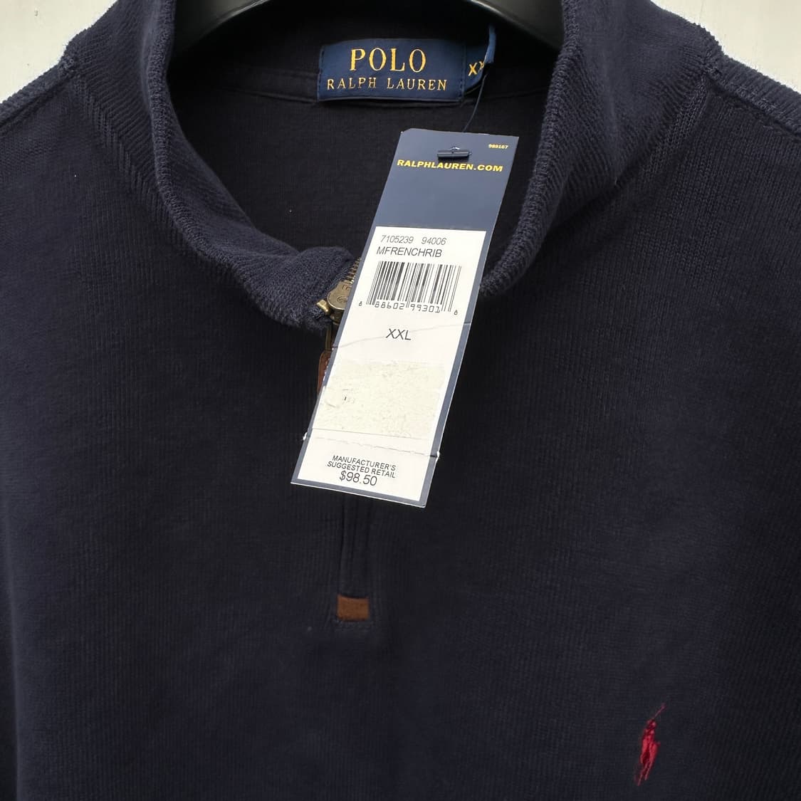 (새상품) [120] 폴로 랄프로렌 반집업 티셔츠 상품이미지5