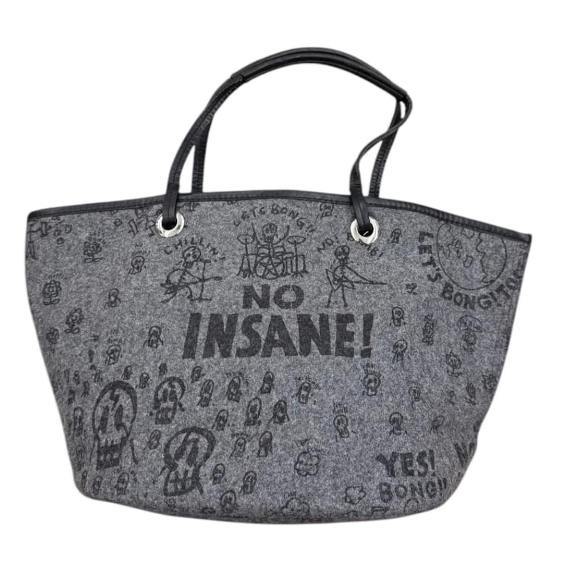 히스테릭 글래머 봉 울 펠트 토트백 상품이미지2