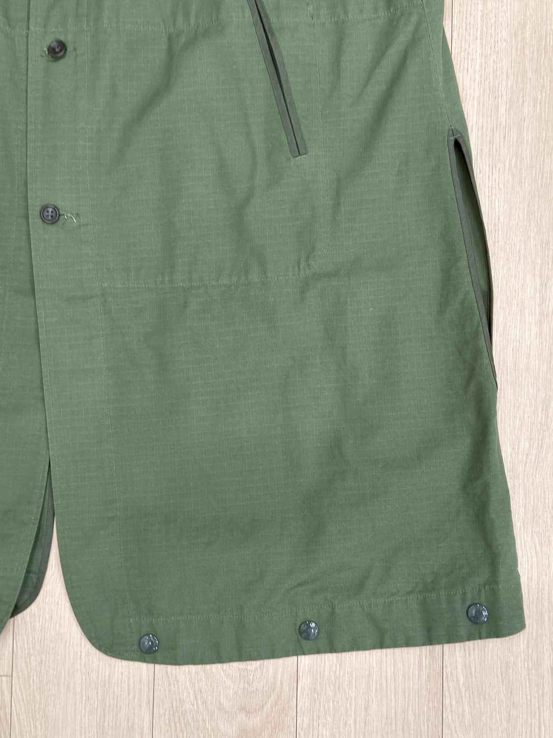 Engineered Garments 롱 베스트 카키 L 상품이미지5