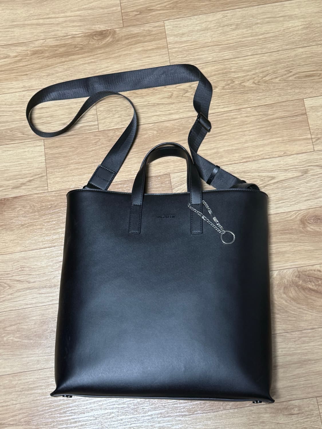 도프제이슨 카우하이드 토트백 블랙  상품이미지3