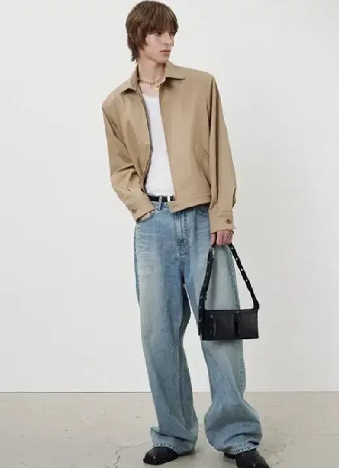 토니웩 개버딘 프랜치 블루종 L 상품이미지1