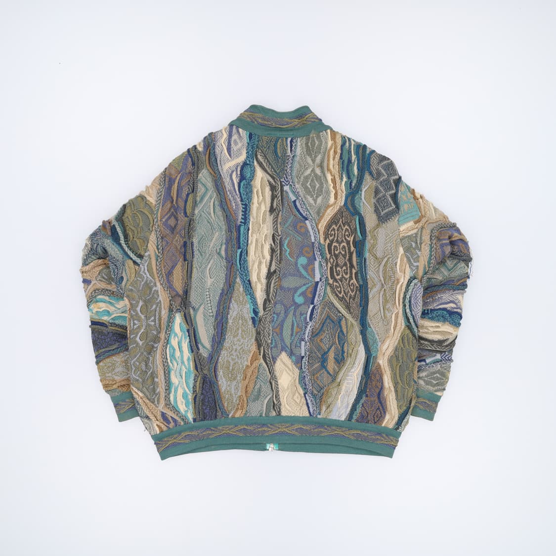 S 림노스 오스트레일리아 박시핏 케이블 니트 집업 4181 상품이미지2