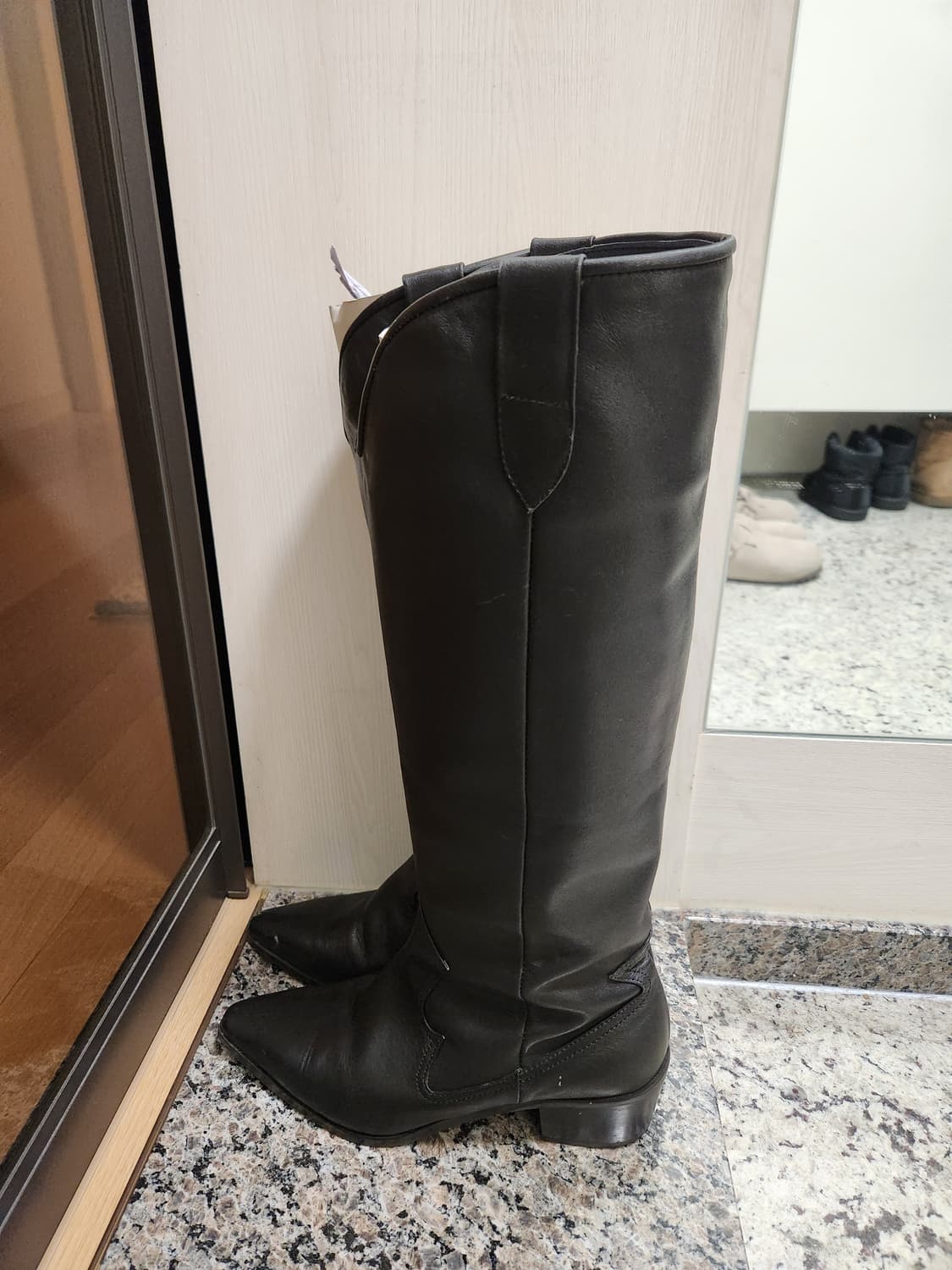 레이첼콕스 웨스턴st 가죽 롱부츠 (235) 상품이미지2