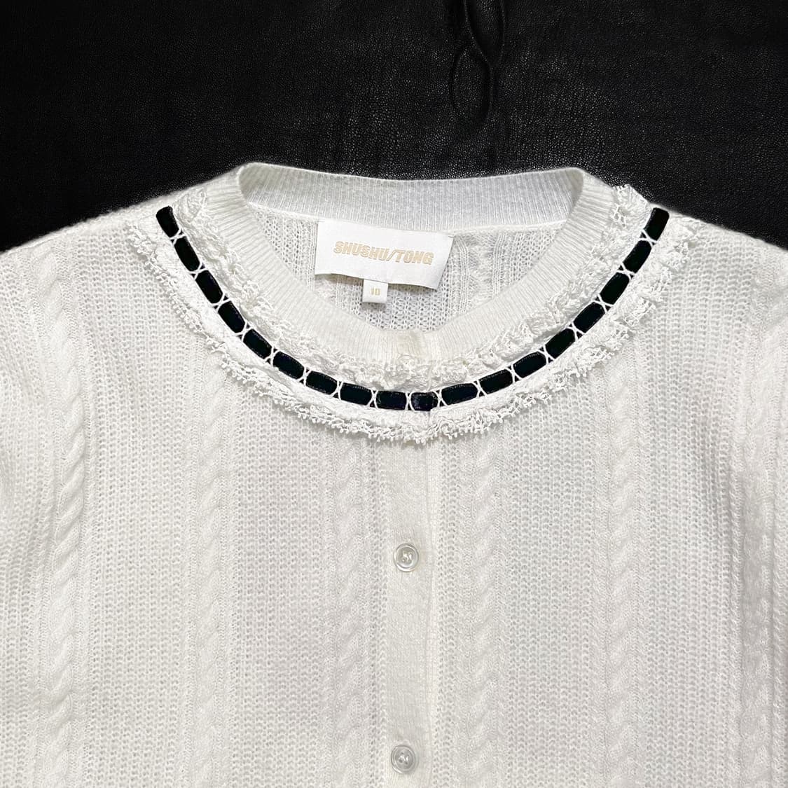 슈슈통 레이스 가디건 상품이미지3