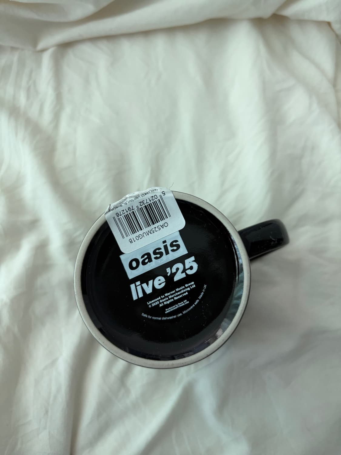 (새상품) Oasis 오아시스 live25 시티 머그컵 블랙 상품이미지4