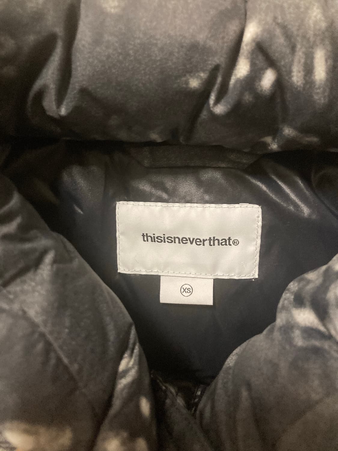 디네댓 플라워 패딩 베스트 팝니다 상품이미지3