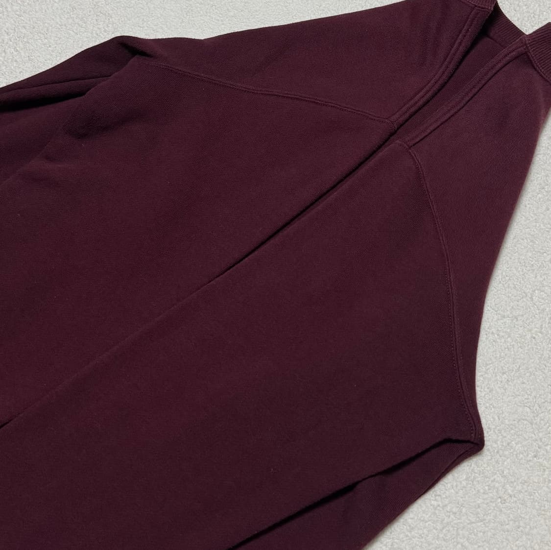 챔피온 버건디 옐로우 맨투맨  상품이미지8