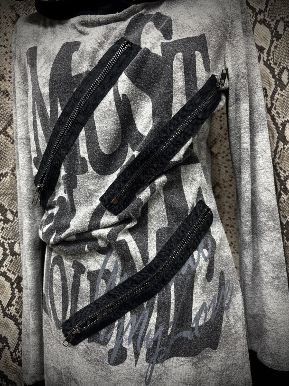 [00‘s] Zip Detail Stripe Hood Sleeve 상품이미지3