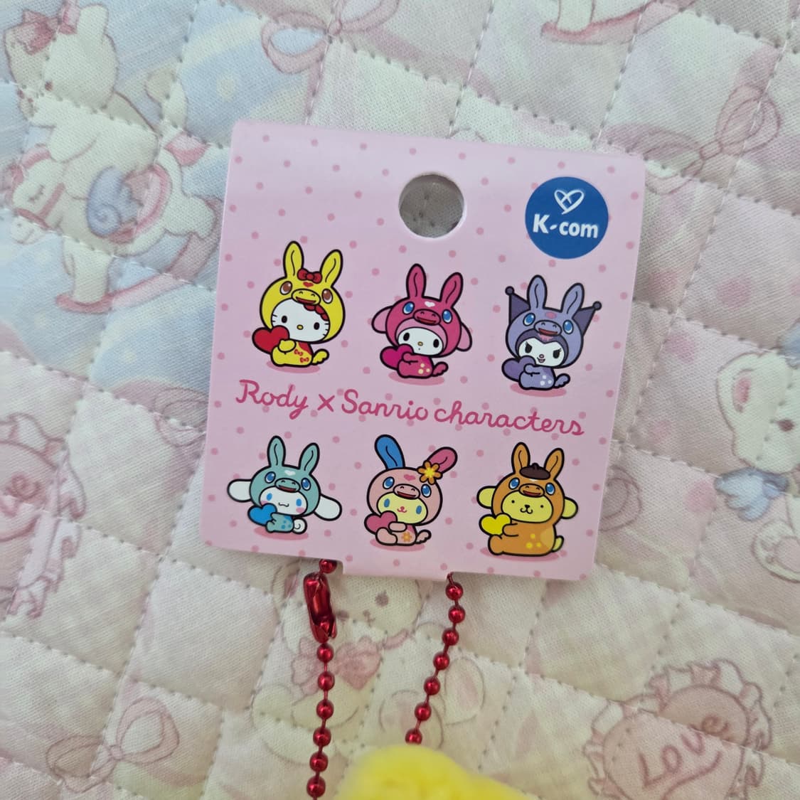 산리오 로디 키티 콜라보 인형 키링 상품이미지3