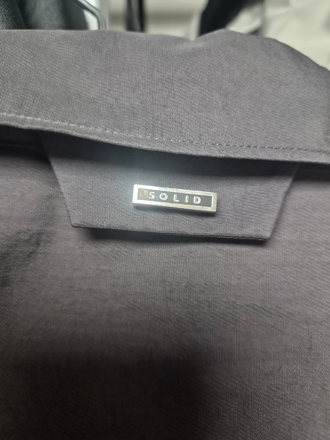 솔리드옴므오픈셔츠 50사이즈 브라운 상품이미지4