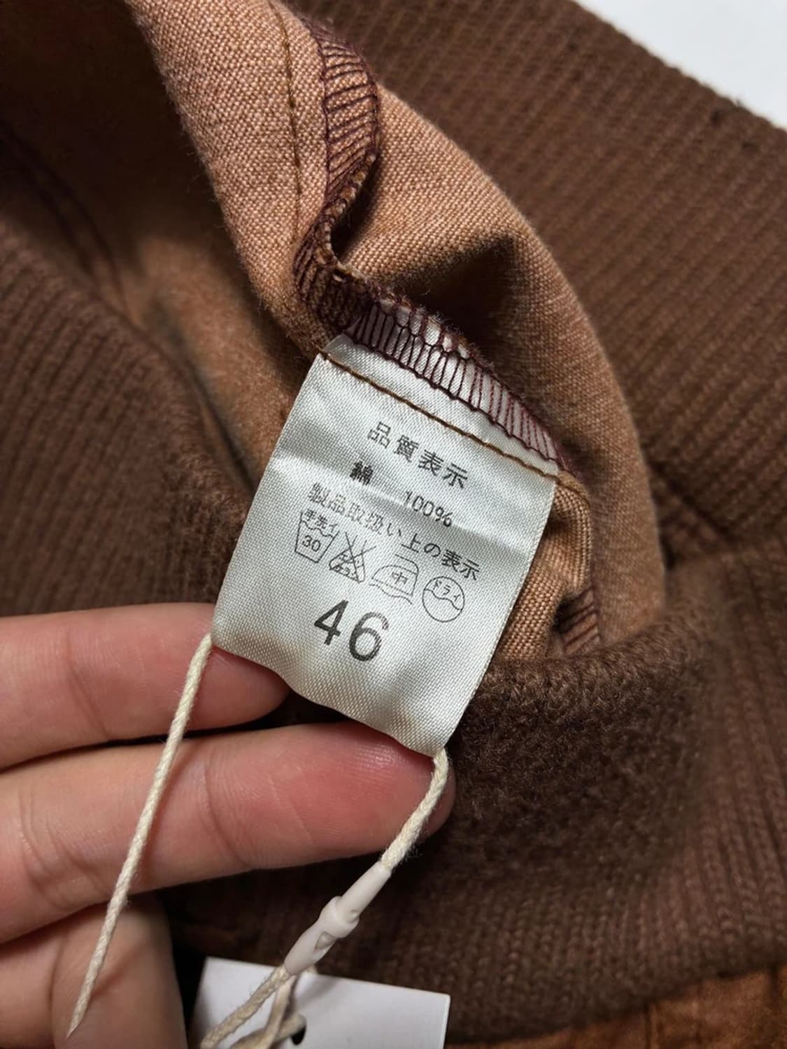 Selected 00's 멀티 포켓 브라운 가죽 자켓 R2200 상품이미지8