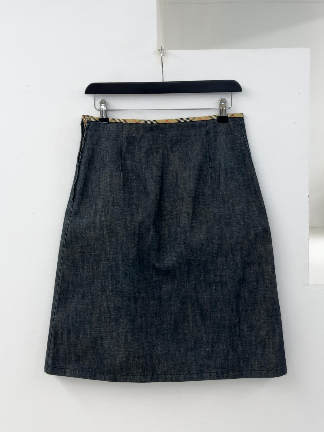 버버리 데님 스커트 상품이미지4