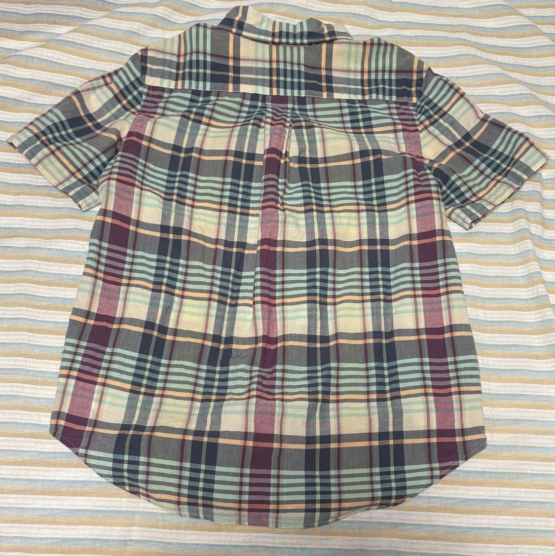 Polo Ralph Lauren 반팔 마드라스 체크 셔츠 M 상품이미지2