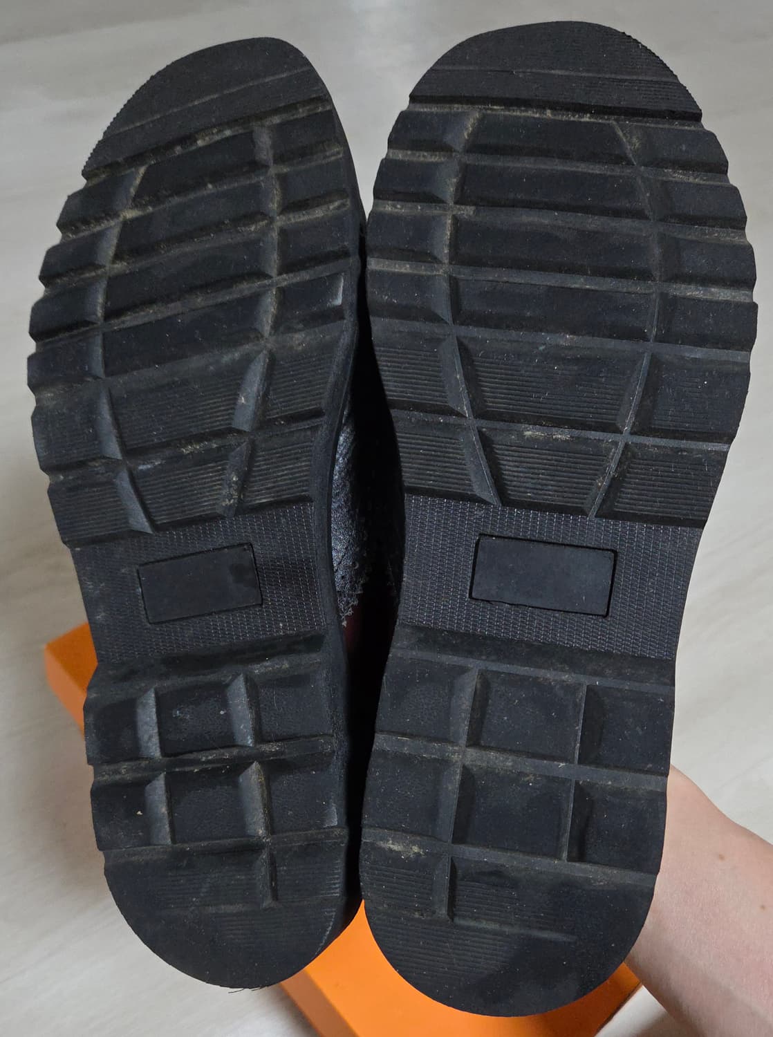 (착샷) 컬러 kolor 로퍼 데크 레더 스웨이드 상품이미지8