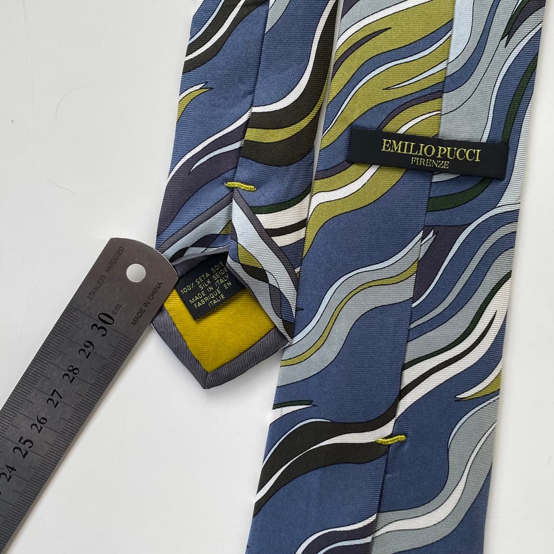 에밀리오푸치 (Emilio Pucci)명품정품넥타이8.3cm 상품이미지6