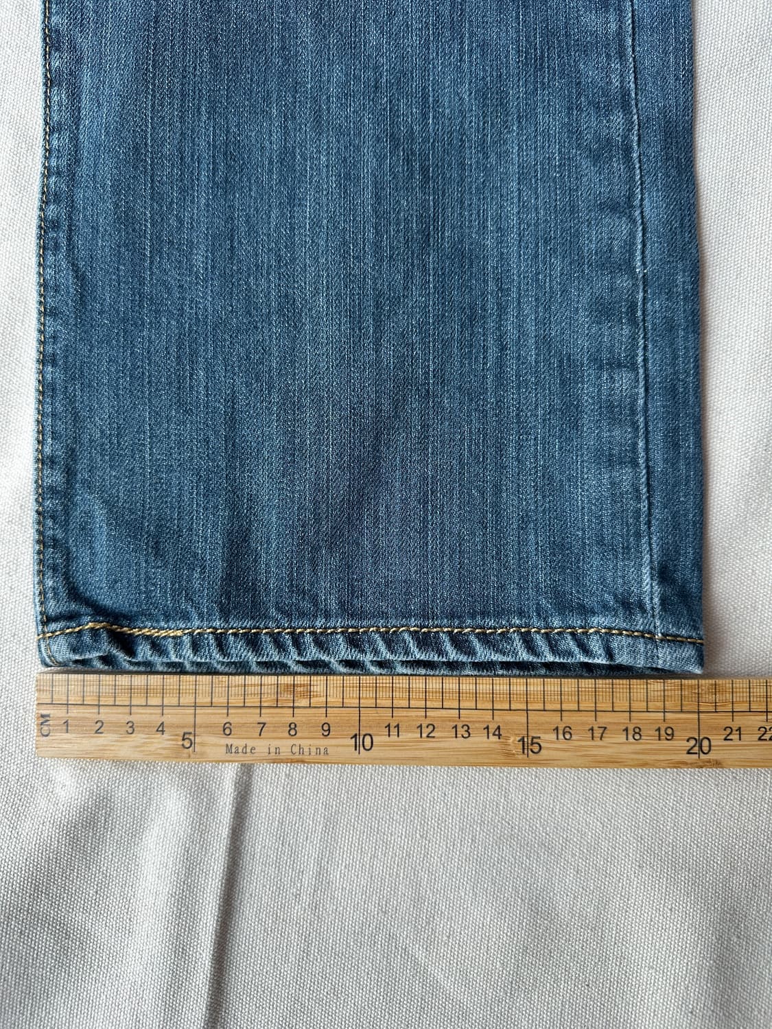 리바이스 501 스트레이트 데님팬츠 중청 33 상품이미지10