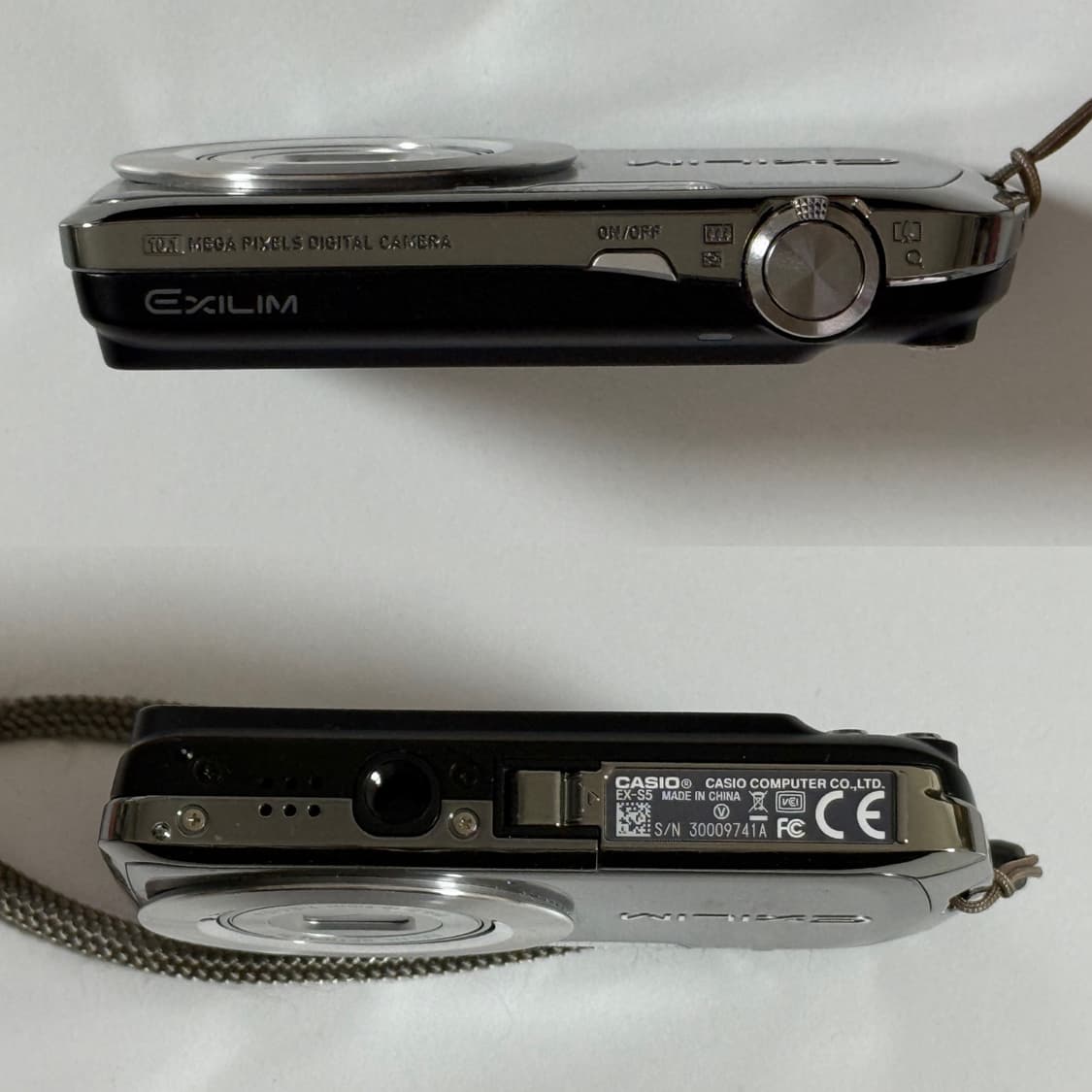 Casio 카시오 엑슬림 EX-S5 빈티지 디카(풀박스) 상품이미지4