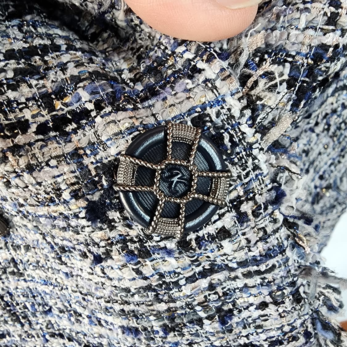 칼 라거펠트 트위드 더블 자켓 상품이미지8