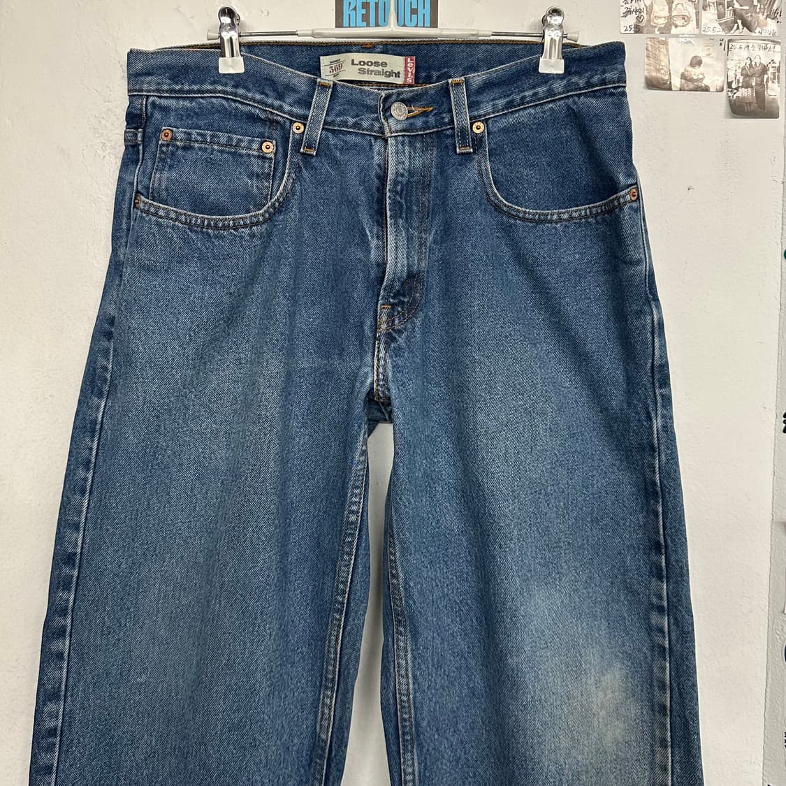 00‘s 리바이스 569 루즈핏 허스키 데님진 상품이미지2