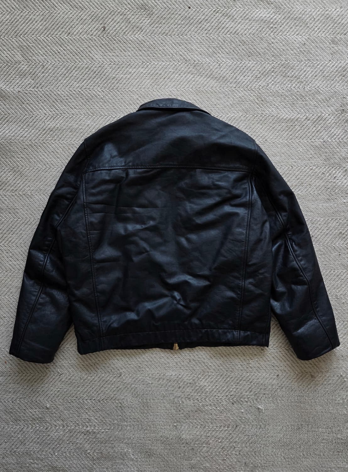 80s OG 프랑스 공군 파일럿 레더 자켓 상품이미지4