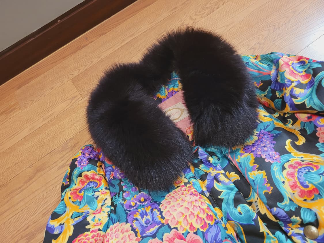 레니본 카라퍼 다운자켓 55~66 상품이미지2