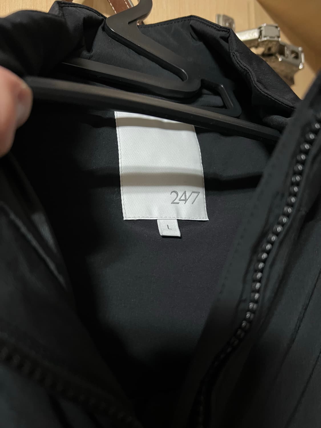 247시리즈 프리마로프트 패딩 베스트 블랙 L 상품이미지3