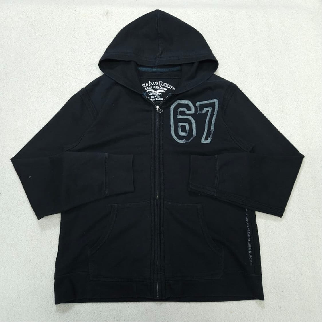 폴로진스 후드 집업 L 상품이미지2