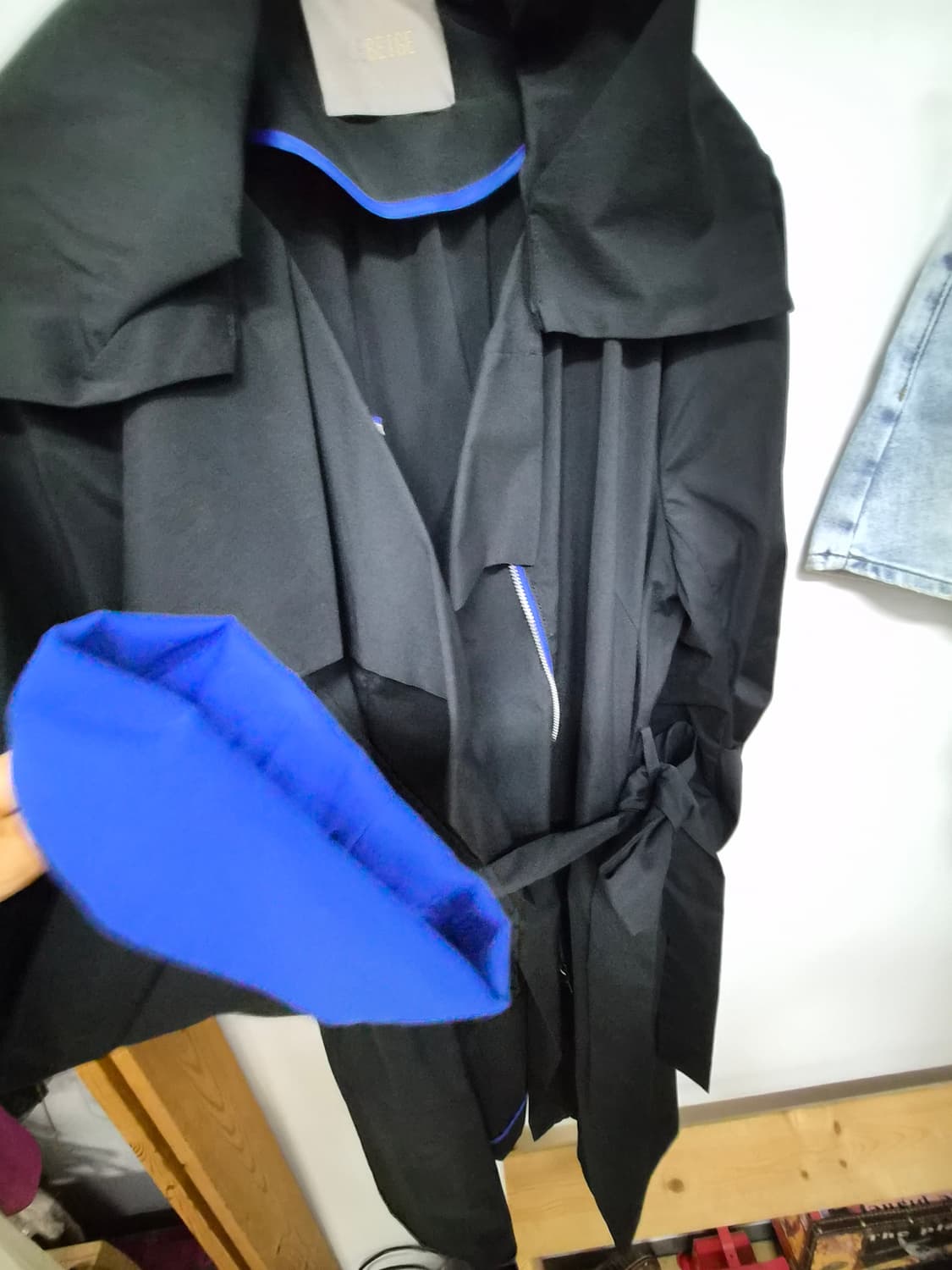 르베이지 바스락 스판 얄상 트렌치코트 상품이미지4