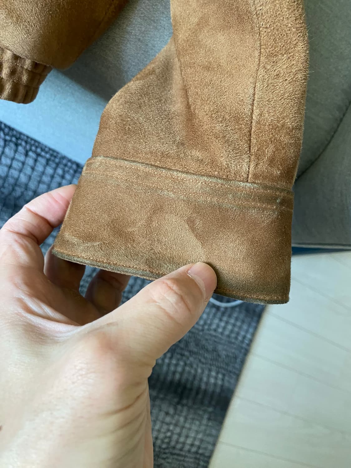 토니웩 고스트 스웨이드 블루종 m 상품이미지5