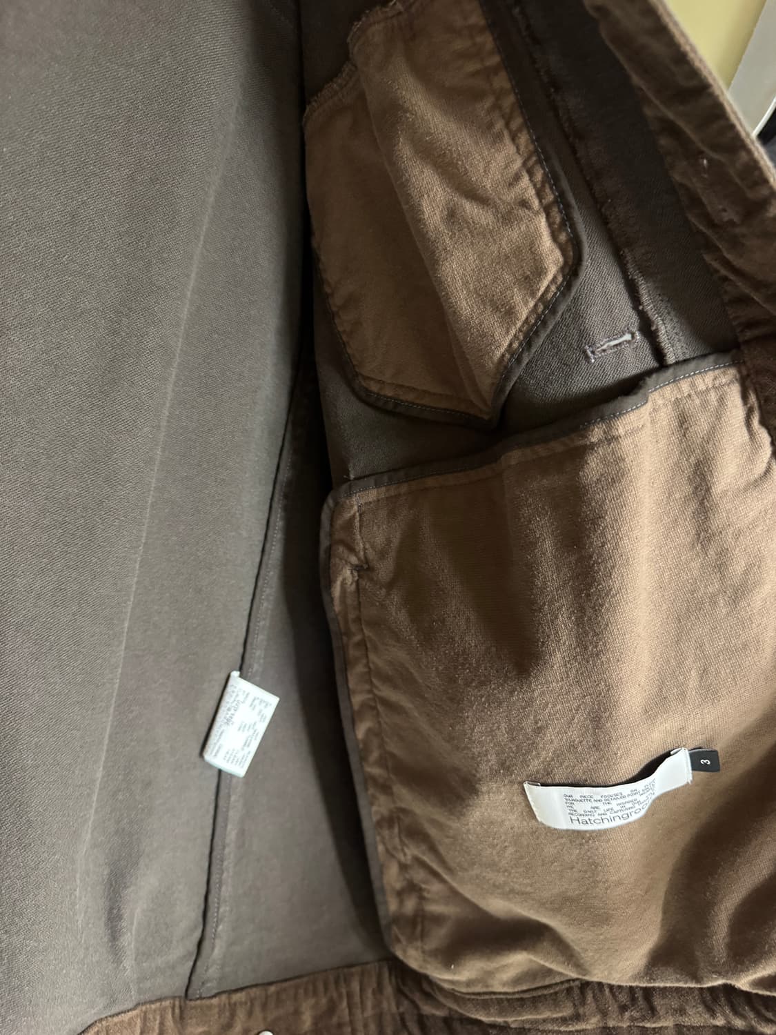 해칭룸 리버스 트러커 워시드 머드 브라운 3사이즈(100) 상품이미지3