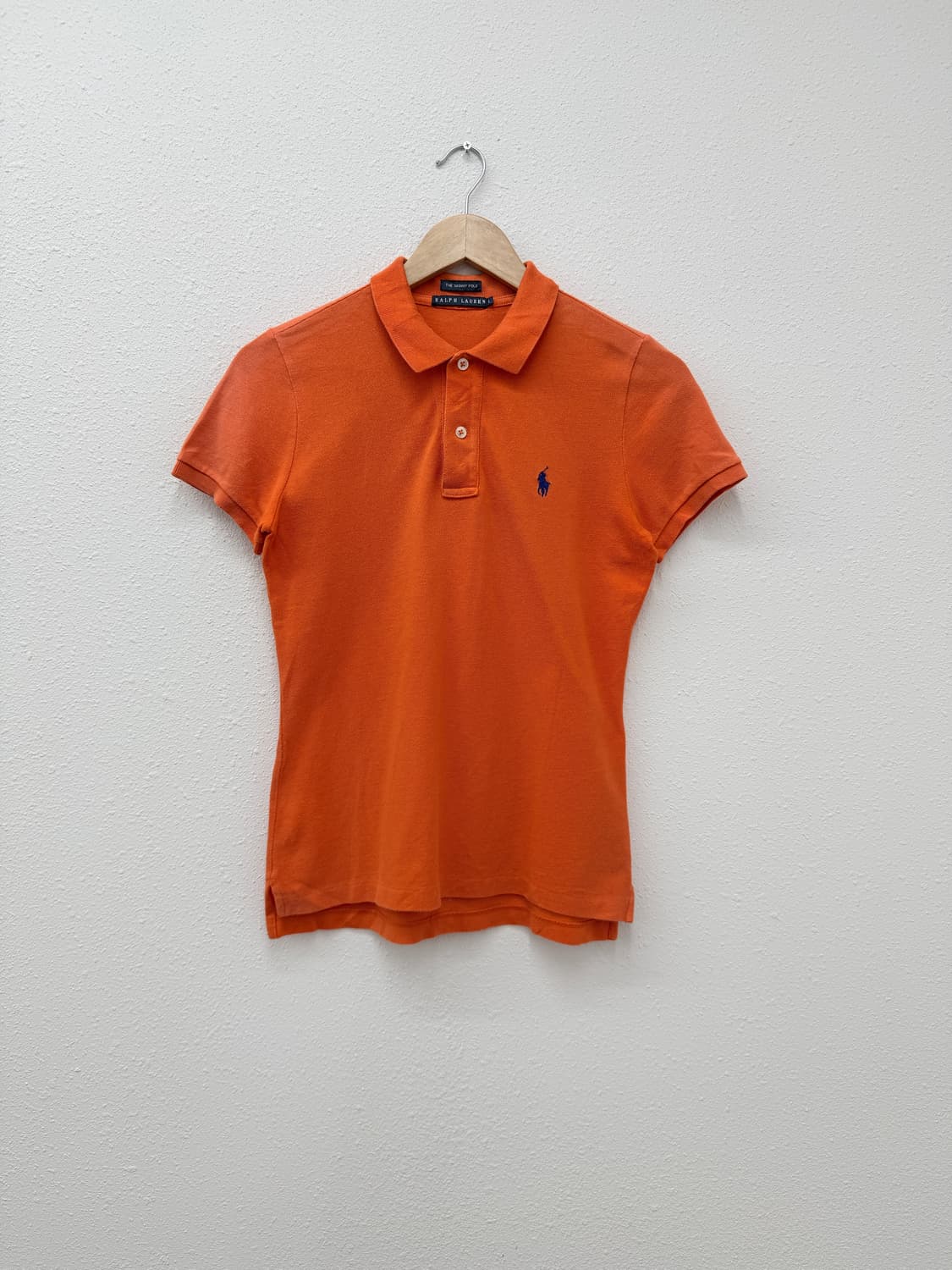 빈티지 Ralph Lauren 오랜지 슬림 카라티 상품이미지1